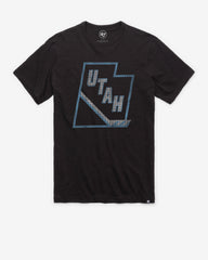 UTAH MAMMOTH GRIT '47 SCRUM TEE JET BLACK