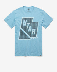 UTAH MAMMOTH GRIT '47 SCRUM TEE CAROLINA