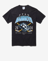 UTAH MAMMOTH LOCKER VINTAGE '47 TUBULAR TEE DT BLACK