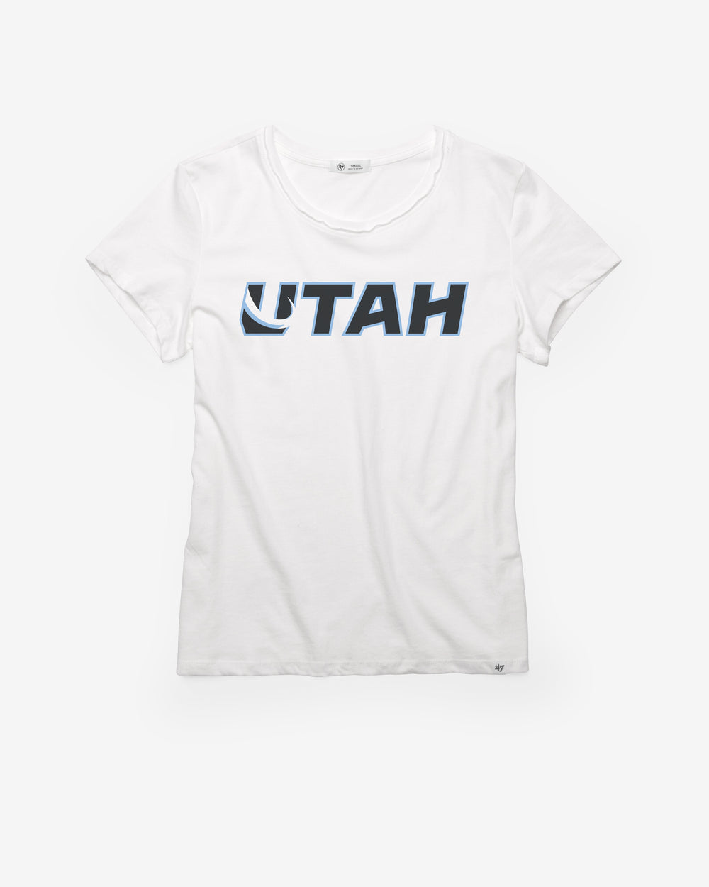 UTAH MAMMOTH WORDMARK '47 FRANKIE TEE WOMENS WHITE WASH
