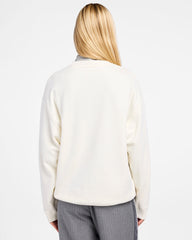 OHIO STATE BUCKEYES VINTAGE ARCH CLOUD '47 OVERSIZED CREW WOMENS SANDSTONE