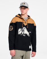 COLORADO BUFFALOES VINTAGE FLANNAGAN '47 WINGBACK LACER JET BLACK