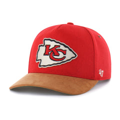 KANSAS CITY CHIEFS GRANDSTAND TWO TONE '47 HITCH RED