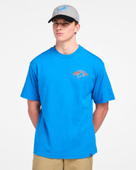 DETROIT LIONS GAME ON '47 FOUNDATION TEE BLUE RAZ