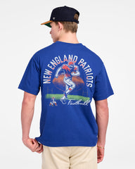 NEW ENGLAND PATRIOTS HISTORIC GAME ON '47 FOUNDATION TEE ROYAL