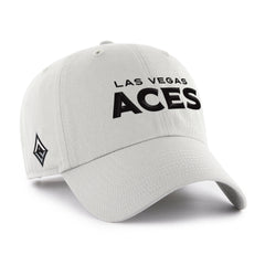 LAS VEGAS ACES BALLPARK SCRIPT SHOT '47 CLEAN UP GRAY