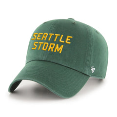 SEATTLE STORM BALLPARK SCRIPT SHOT '47 CLEAN UP DARK GREEN