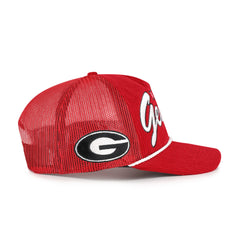 GEORGIA BULLDOGS DOUBLE HEADER MESH '47 HITCH RF RELAXED FIT RED
