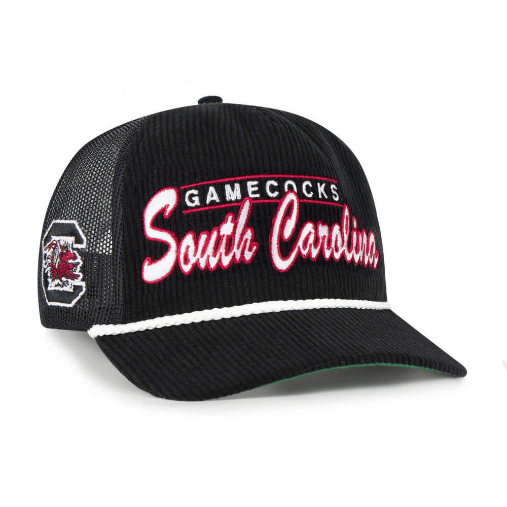 SOUTH CAROLINA GAMECOCKS DOUBLE HEADER MESH '47 HITCH RF RELAXED FIT BLACK