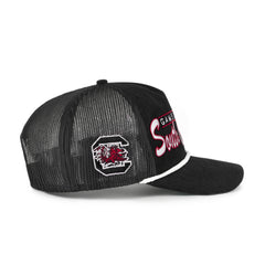 SOUTH CAROLINA GAMECOCKS DOUBLE HEADER MESH '47 HITCH RF RELAXED FIT BLACK