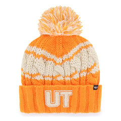 TENNESSEE VOLUNTEERS EMMA '47 CUFF KNIT WOMENS VIBRANT ORANGE