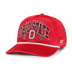 OHIO STATE BUCKEYES GO BIG '47 HITCH WOMENS RED