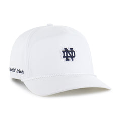 NOTRE DAME FIGHTING IRISH MICRO PATCH '47 HITCH WHITE