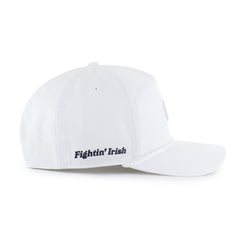 NOTRE DAME FIGHTING IRISH MICRO PATCH '47 HITCH WHITE