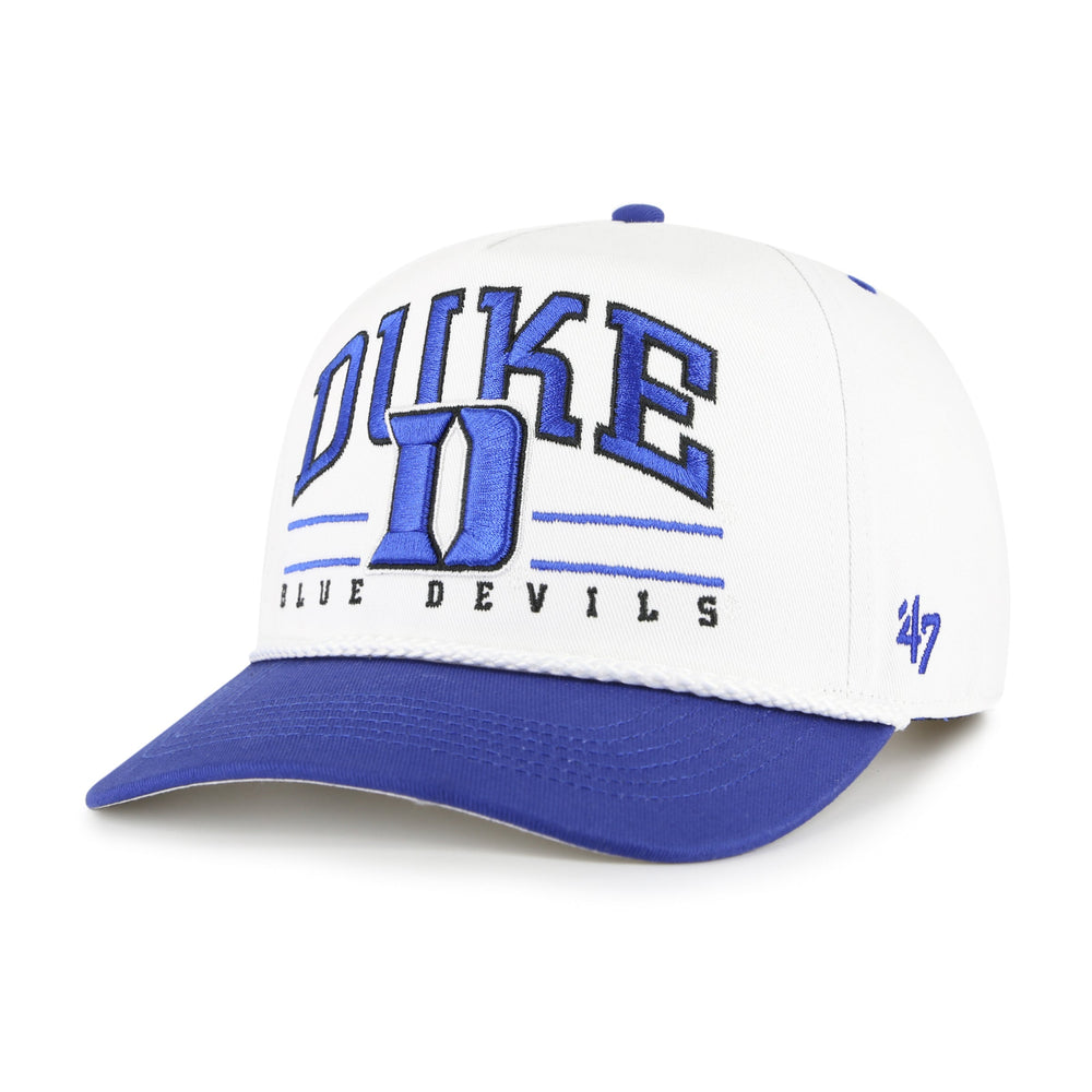 DUKE BLUE DEVILS ROSCOE ROPE TWO TONE '47 HITCH WHITE