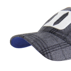 DUKE BLUE DEVILS WINDOWPANE PLAID '47 CLEAN UP DARK GRAY