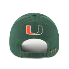 MIAMI HURRICANES ZOEY '47 CLEAN UP WOMENS DARK GREEN