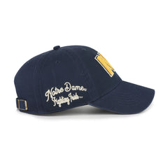 NOTRE DAME FIGHTING IRISH ZOEY '47 CLEAN UP WOMENS NAVY