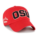 OHIO STATE BUCKEYES ZOEY '47 CLEAN UP WOMENS RED