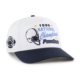 PENN STATE NITTANY LIONS PAST CHAMPS VARSITY HOUSE TWO TONE '47 HITCH WHITE