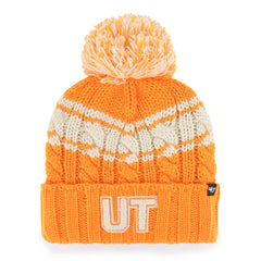 TENNESSEE VOLUNTEERS VINTAGE EMMA '47 CUFF KNIT WOMENS VIBRANT ORANGE