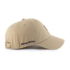 PENN STATE NITTANY LIONS VINTAGE MICRO PATCH '47 CLEAN UP KHAKI