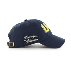 MICHIGAN WOLVERINES VINTAGE ZOEY '47 CLEAN UP WOMENS NAVY