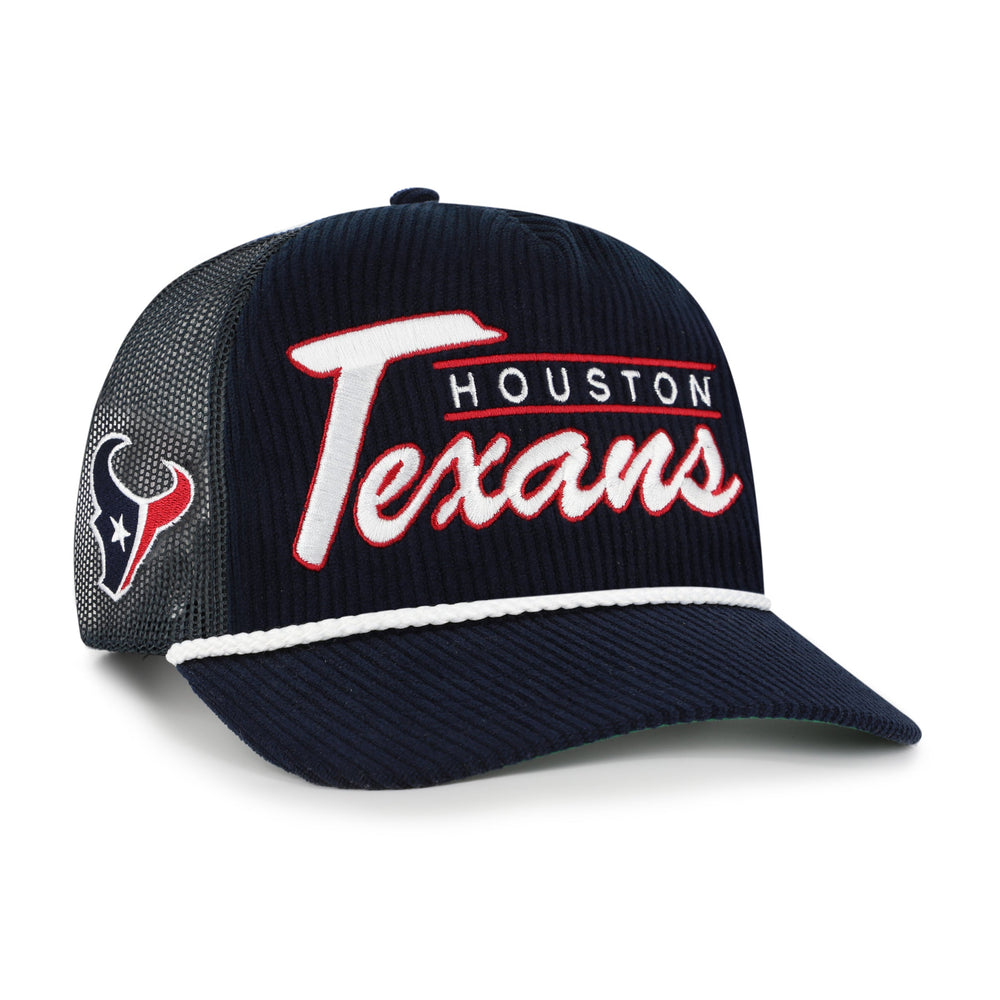 HOUSTON TEXANS DOUBLE HEADER MESH '47 HITCH RF RELAXED FIT NAVY