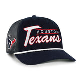 HOUSTON TEXANS DOUBLE HEADER MESH '47 HITCH RF RELAXED FIT NAVY
