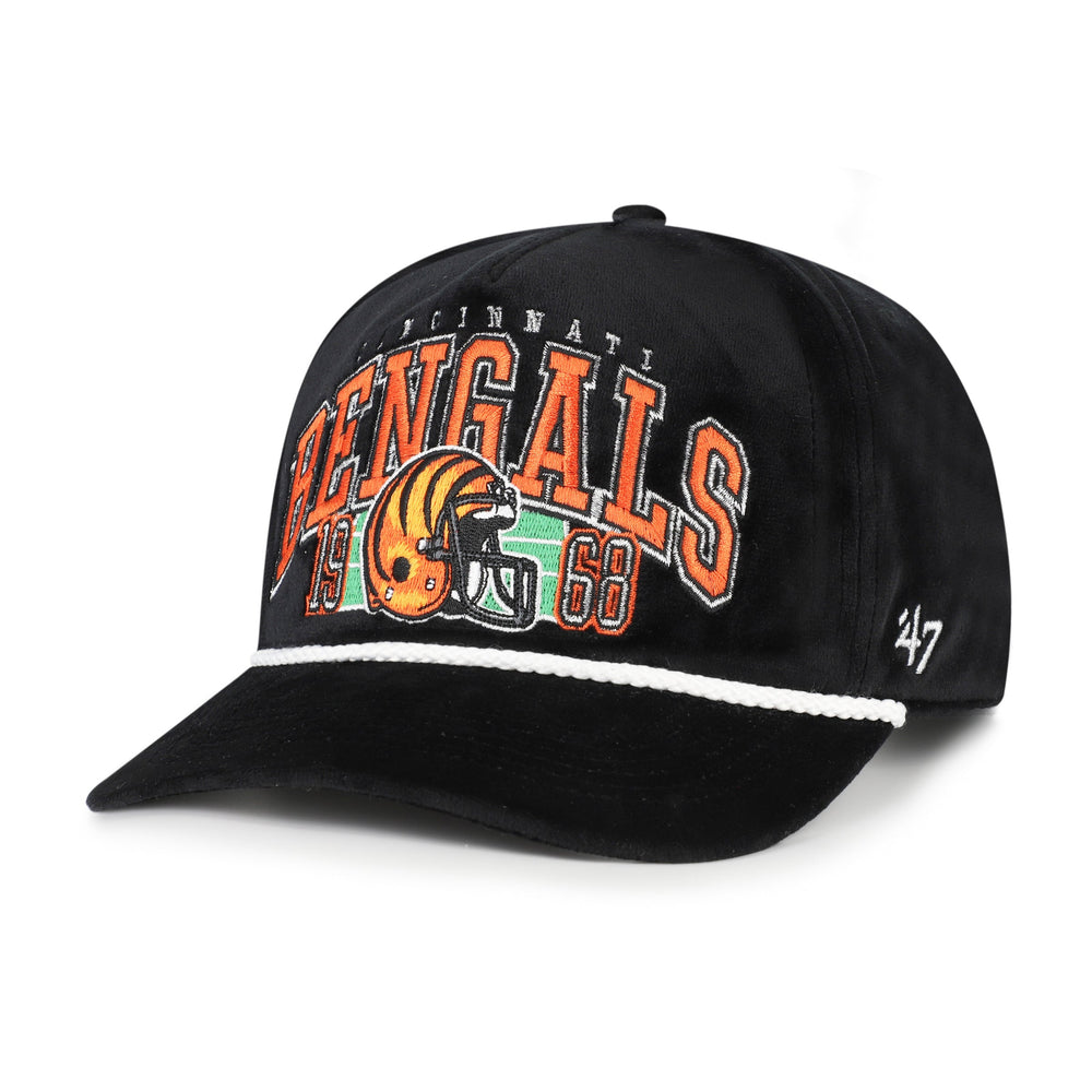 CINCINNATI BENGALS GO BIG '47 HITCH RF RELAXED FIT WOMENS BLACK