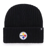 PITTSBURGH STEELERS HARBOR '47 CUFF KNIT BLACK