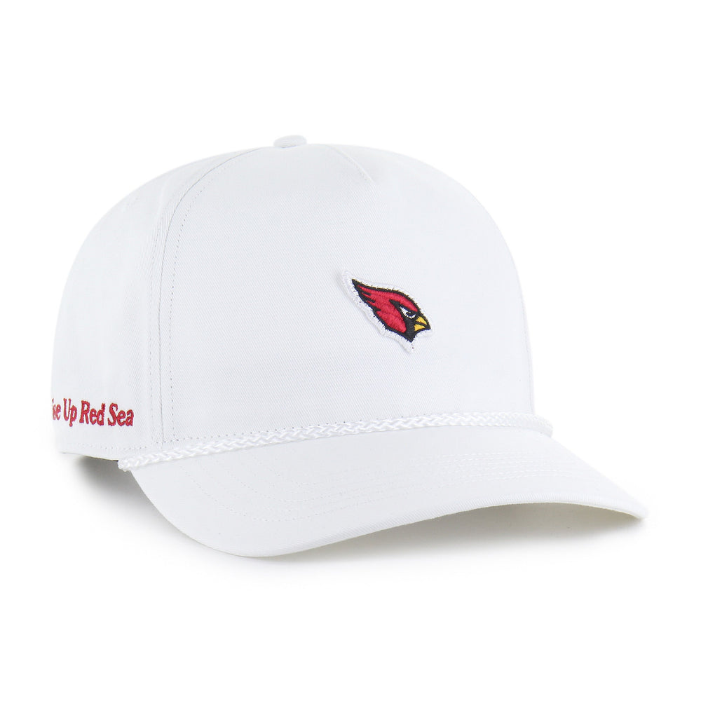 ARIZONA CARDINALS MICRO PATCH '47 HITCH RF RELAXED FIT WHITE
