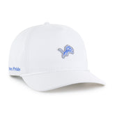 DETROIT LIONS MICRO PATCH '47 HITCH RF RELAXED FIT WHITE