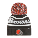 CLEVELAND BROWNS SPIRITED '47 CUFF KNIT WOMENS BROWN
