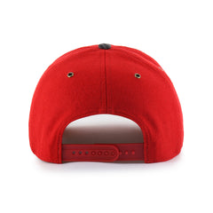 SAN FRANCISCO 49ERS WINDOWPANE PLAID '47 HITCH RF RELAXED FIT RED