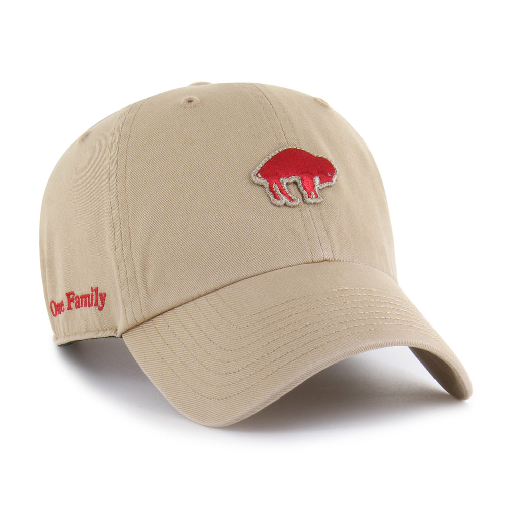 BUFFALO BILLS HISTORIC MICRO PATCH '47 CLEAN UP KHAKI