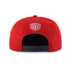 OLD TIME HOCKEY WASHINGTON CAPITALS VINTAGE DEBUT '47 CAPTAIN RL RELAXED FIT RED