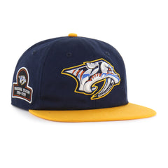 OLD TIME HOCKEY NASHVILLE PREDATORS VINTAGE DEBUT '47 CAPTAIN RL RELAXED FIT NAVY