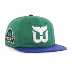 OLD TIME HOCKEY HARTFORD WHALERS VINTAGE DEBUT '47 CAPTAIN RL RELAXED FIT KELLY