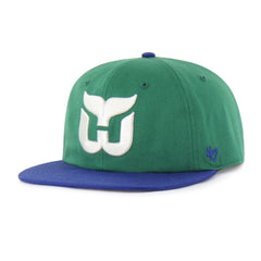 OLD TIME HOCKEY HARTFORD WHALERS VINTAGE DEBUT '47 CAPTAIN RL RELAXED FIT KELLY