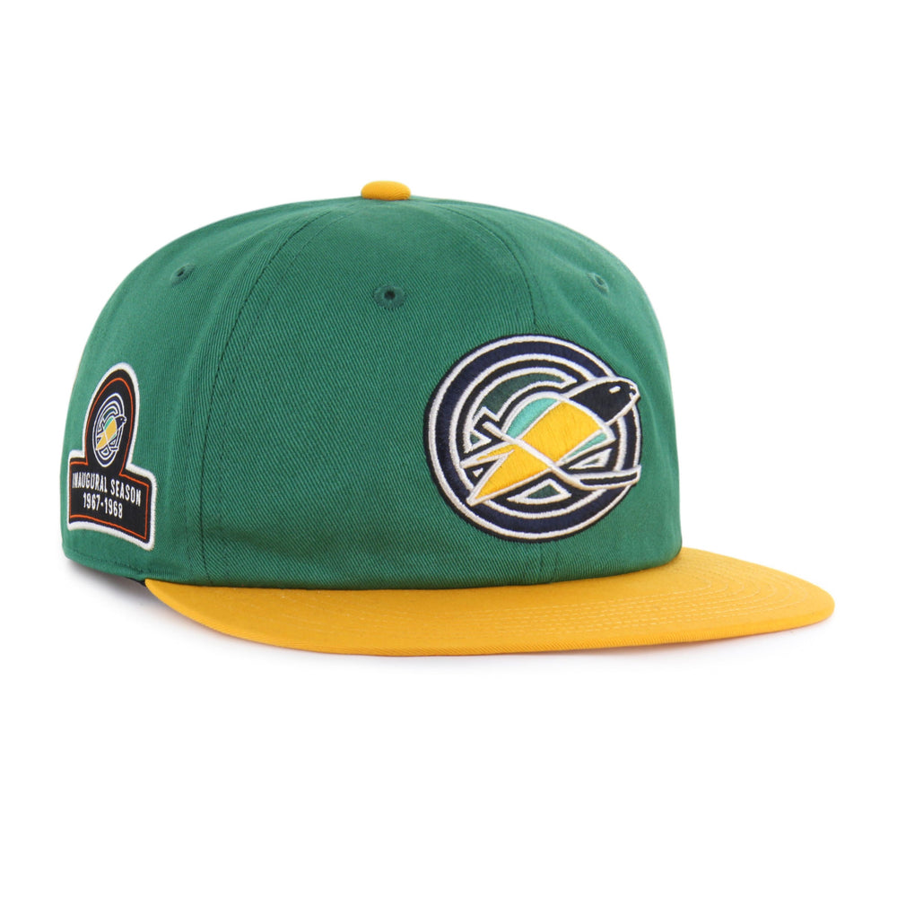 OLD TIME HOCKEY CALIFORNIA GOLDEN SEALS VINTAGE DEBUT '47 CAPTAIN RL RELAXED FIT KELLY