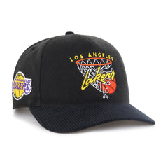 LOS ANGELES LAKERS HOOPS CORD '47 HITCH RF RELAXED FIT BLACK