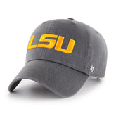 LOUISIANA STATE TIGERS LSU '47 CLEAN UP CHARCOAL