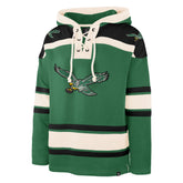 PHILADELPHIA EAGLES HISTORIC SUPERIOR '47 LACER HOOD KELLY