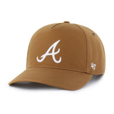 ATLANTA BRAVES CARHARTT '47 HITCH BROWN