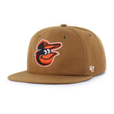 BALTIMORE ORIOLES CARHARTT '47 CAPTAIN RL RELAXED FIT BROWN