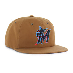 MIAMI MARLINS CARHARTT '47 CAPTAIN RL RELAXED FIT BROWN