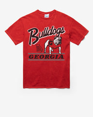 GEORGIA BULLDOGS FLY BY VINTAGE '47 TUBULAR TEE DT RED