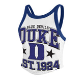 DUKE BLUE DEVILS ENERGIZE '47 SPORTY TANK WOMENS WHITE