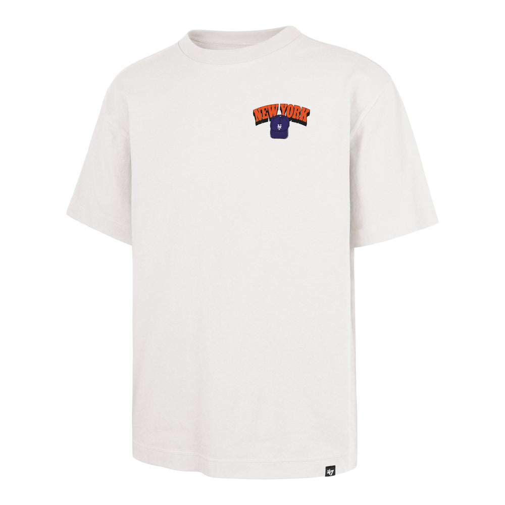 NEW YORK METS CAP SHADOW '47 FOUNDATION TEE SANDSTONE